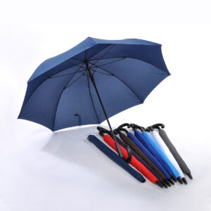 black metal fibre glass umbrella