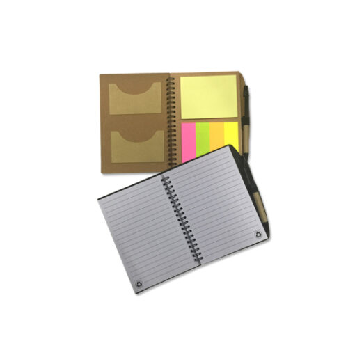 eco pad with pen sticky notes