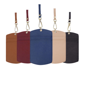 Leather Lanyard Cardholder