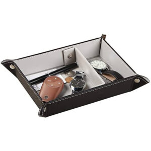 Leather Tray Organizer
