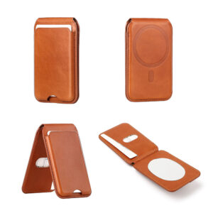 Leather Phone Card Holder